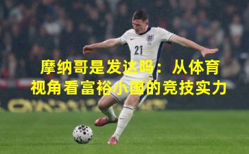 摩纳哥是发达吗：从体育视角看富裕小国的竞技实力