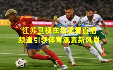 江苏卫视在线观看直播频道引领体育观赛新风尚